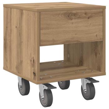 Nachttisch 2 stk. Artisan-Eiche 40,5 x 40 x 48 cm Holzwerkstoff