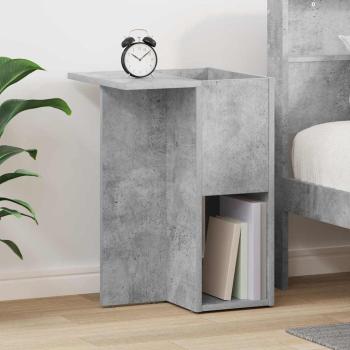 ARDEBO.de - Beistelltisch Beton Grau 35 x 40 x 55 cm Holzwerkstoff