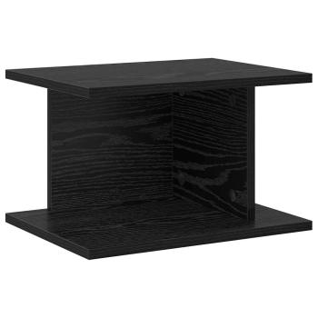 Nachttisch 2 stk. Schwarz Eichen-Optik 40 x 30 x 25 cm