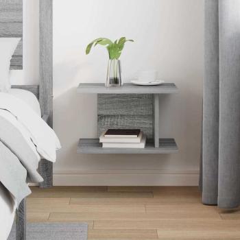 Nachttisch Sonoma-Grau 40 x 30 x 25 cm Holzwerkstoff
