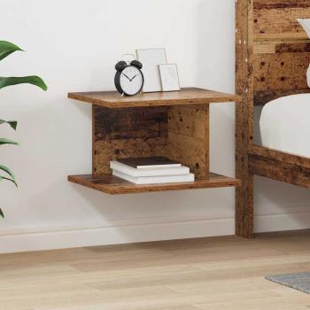 ARDEBO.de - Nachttisch Altholz 40 x 30 x 25 cm Holzwerkstoff