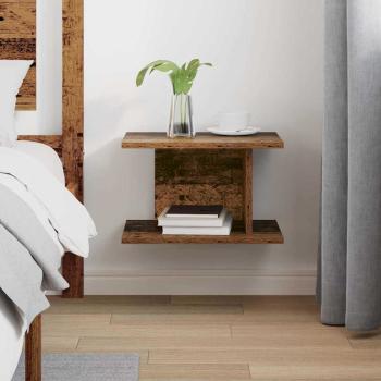 Nachttisch Altholz 40 x 30 x 25 cm Holzwerkstoff