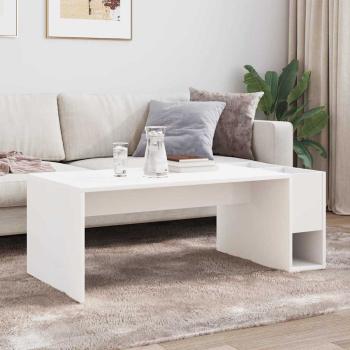 Couchtisch Weiß 101,5 x 50 x 37 cm Holzwerkstoff