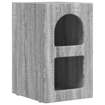 Nachttisch ELST Sonoma-Grau 29,5 x 33,5 x 50 cm Holzwerkstoff