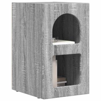 Nachttisch ELST Sonoma-Grau 29,5 x 33,5 x 50 cm Holzwerkstoff