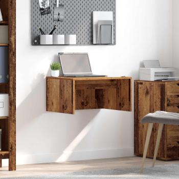 ARDEBO.de - Wandtisch Altholz Holzwerkstoff 60 x 45 x 30 cm