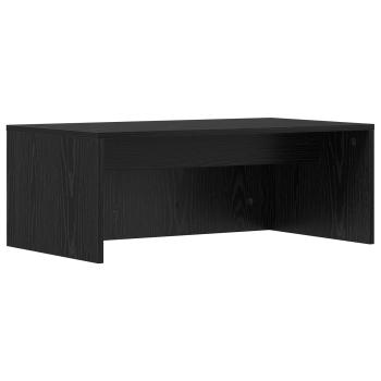 Wandtisch Schwarz Eichen-Optik Holzwerkstoff 80 x 45 x 30 cm