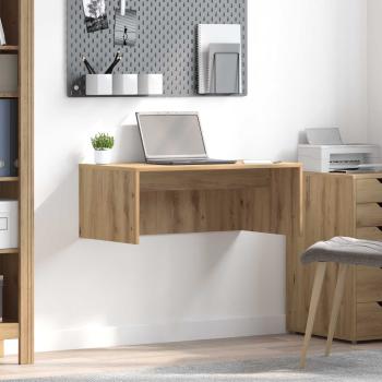 ARDEBO.de - Wandtisch Artisan-Eiche Holzwerkstoff 80 x 45 x 30 cm