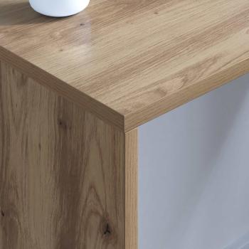 Wandtisch Artisan-Eiche Holzwerkstoff 80 x 45 x 30 cm