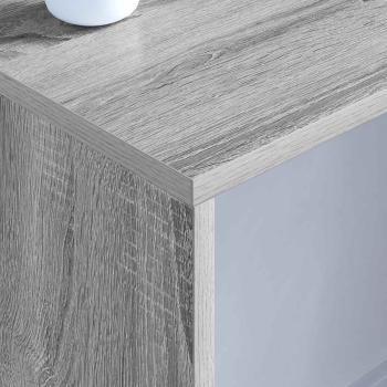 Wandtisch Graues Sonoma Holzwerkstoff 100 x 45 x 30 cm