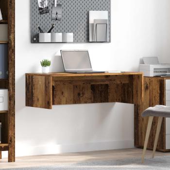 ARDEBO.de - Wandtisch Altholz Holzwerkstoff 100 x 45 x 30 cm