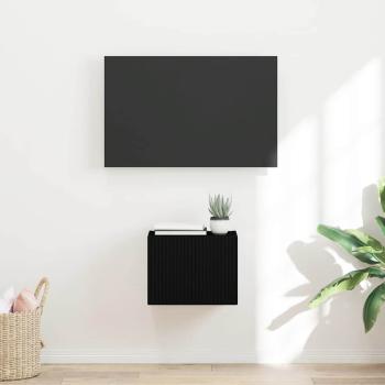 ARDEBO.de - TV-Wandschrank 39 x 31 x 29,5 cm Schwarz Holzwerkstoff