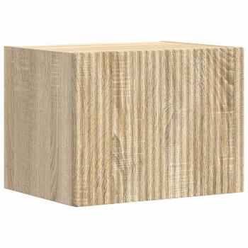 TV-Wandschrank 2 stk. Sonoma Holzwerkstoff