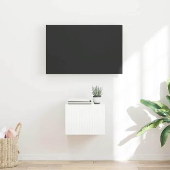ARDEBO.de - TV-Wandschrank 39 x 31 x 29,5 cm Glänzend Weiß Holzwerkstoff