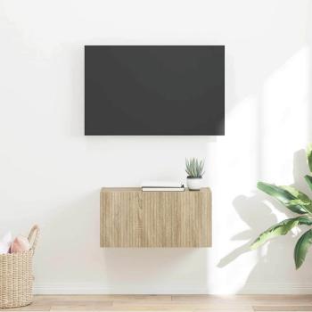 ARDEBO.de - TV-Wandschrank 60 x 31 x 29,5 cm Sonoma Holzwerkstoff