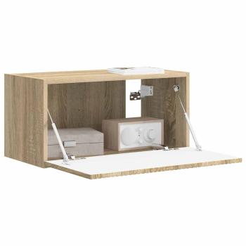 TV-Wandschrank 60 x 31 x 29,5 cm Sonoma Holzwerkstoff