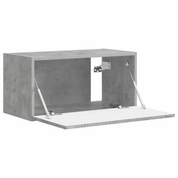 TV-Wandschrank 60 x 31 x 29,5 cm Betongrau Holzwerkstoff