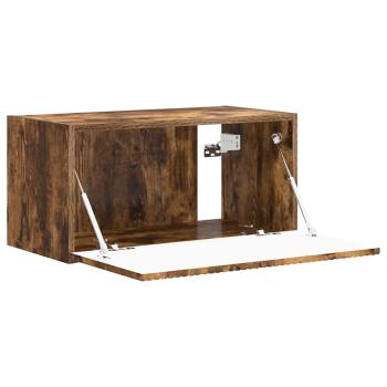 TV-Wandschrank 60 x 31 x 29,5 cm Räuchereiche Holzwerkstoff