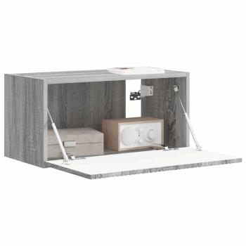 TV-Wandschrank 60 x 31 x 29,5 cm Sonoma-Grau Holzwerkstoff