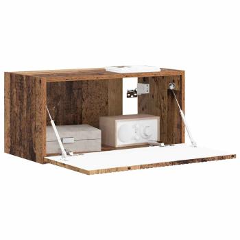 TV-Wandschrank 60 x 31 x 29,5 cm Altholz Holzwerkstoff