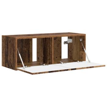 TV-Wandschrank 78,5 x 30 x 29,5 cm Altholz Holzwerkstoff