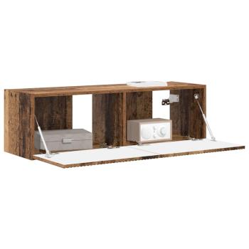 TV-Wandschrank 98 x 31 x 29,5 cm Altholz Holzwerkstoff