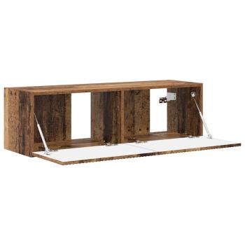 TV-Wandschrank 98 x 31 x 29,5 cm Altholz Holzwerkstoff