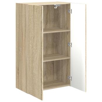 TV-Wandschrank 59,5 x 31 x 100 cm Sonoma-Eiche Holzwerkstoff