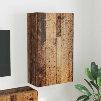 ARDEBO.de - TV-Wandschrank 59,5 x 31 x 100 cm Altholz Holzwerkstoff