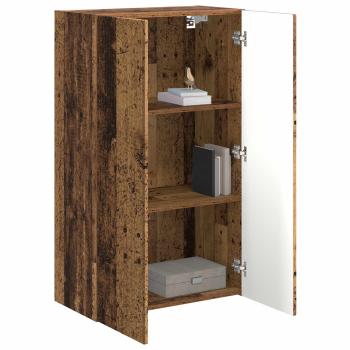 TV-Wandschrank 59,5 x 31 x 100 cm Altholz Holzwerkstoff