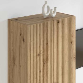TV-Wandschrank 59,5 x 31 x 100 cm Artisan-Eiche Holzwerkstoff