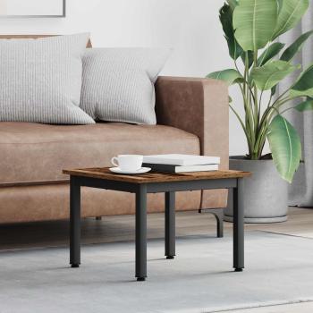 ARDEBO.de - Couchtisch Altholz 50 x 50 x 36 cm Holzwerkstoff