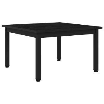 Couchtisch Schwarz Eichen-Optik 60 x 60 x 36 cm Holzwerkstoff