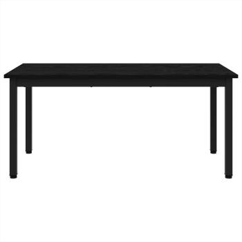 Couchtisch Schwarz Eichen-Optik 100 x 50 x 45 cm Holzwerkstoff