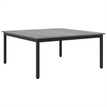 Couchtisch Graues Sonoma 100 x 100 x 45 cm Holzwerkstoff