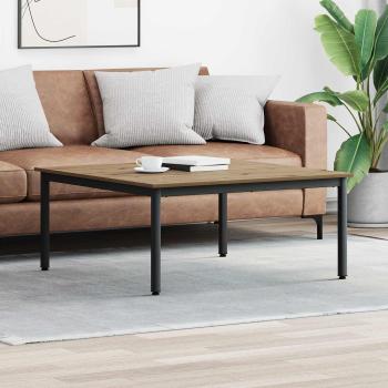 ARDEBO.de - Couchtisch Kunsthandwerk Eiche 100 x 100 x 45 cm Holzwerkstoff
