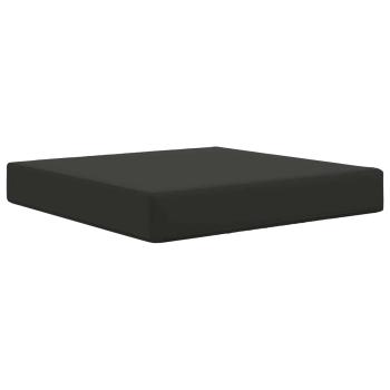 Sofakissen für draußen Polyester Schwarz 60 x 60 cm