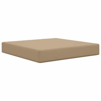Sofakissen für draußen Polyester Taupe 60 x 60 cm