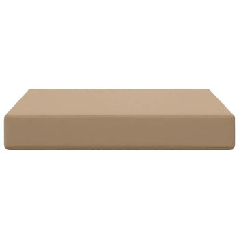 Sofakissen für draußen Polyester Taupe 60 x 60 cm