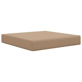 Sofakissen für draußen Polyester Taupe 60 x 60 cm