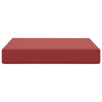 Sofakissen für draußen Polyester Weinrot 60 x 60 cm