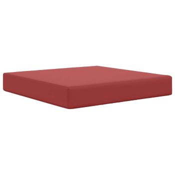 Sofakissen für draußen Polyester Weinrot 60 x 60 cm