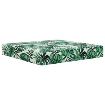 Sofakissen für draußen Polyester Blattmuster 60 x 60 cm