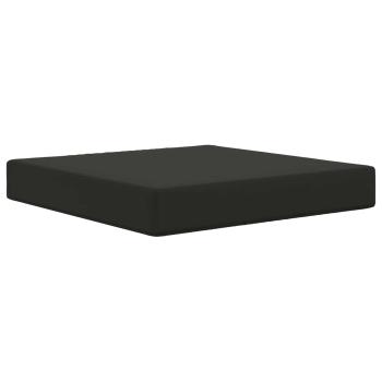 Sofakissen für draußen Polyester Schwarz 60 x 60 cm