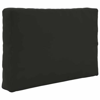Sofakissen für draußen Polyester Schwarz 60 x 60 cm