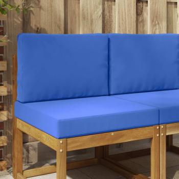ARDEBO.de - Sofakissen für draußen Polyester Königsblau 60 x 60 cm