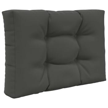 Sofakissen für draußen Polyester Anthrazit 60 x 60 cm