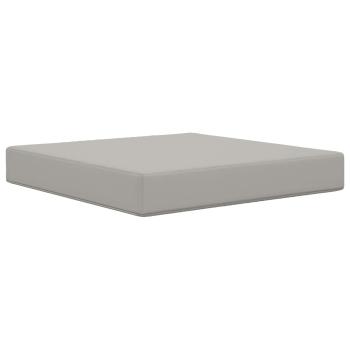 Sofakissen für draußen Polyester Grau 60 x 60 cm