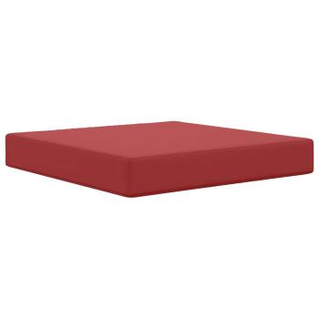 Sofakissen für draußen Polyester Weinrot 60 x 60 cm