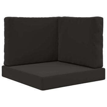 Sofakissen für draußen Polyester Schwarz 60 x 60 cm